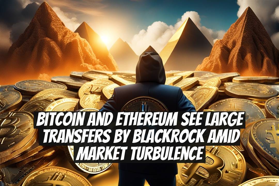 Bitcoin and Ethereum see large transfers by BlackRock amid market turbulence