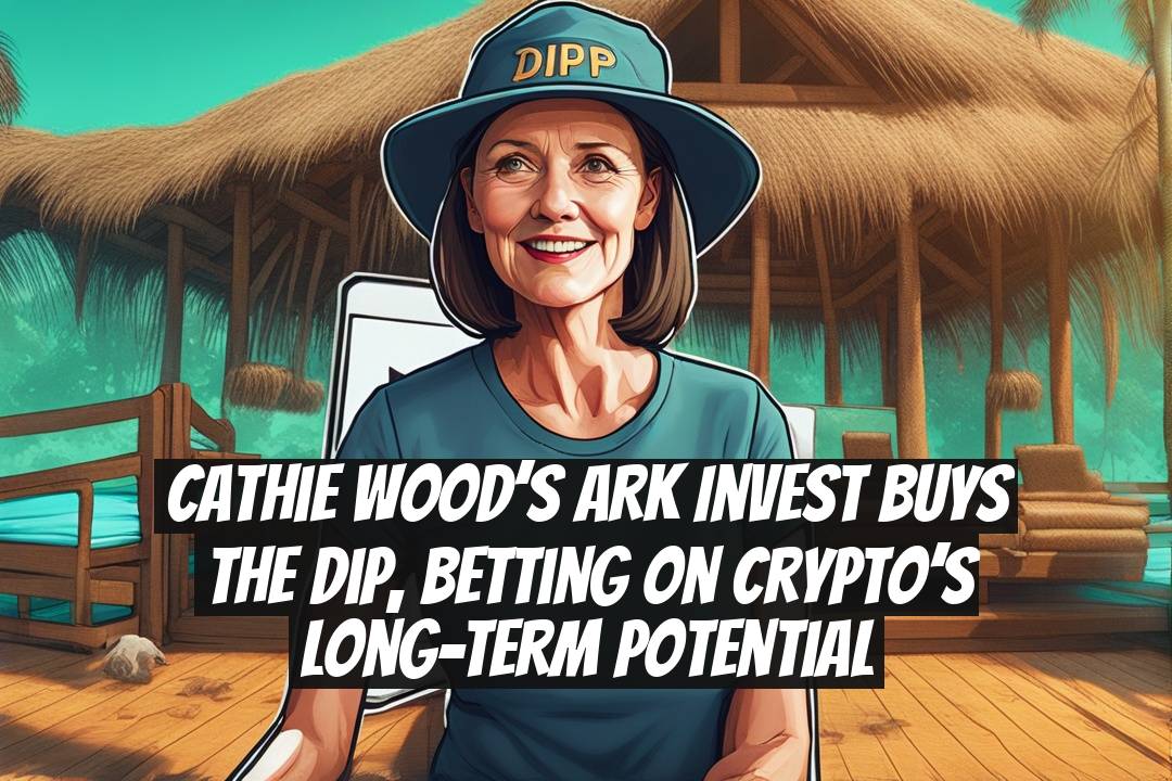 Cathie Wood’s ARK Invest Buys the Dip, Betting on Crypto’s Long-Term Potential