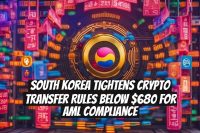South Korea Tightens Crypto Transfer Rules Below $680 for AML Compliance