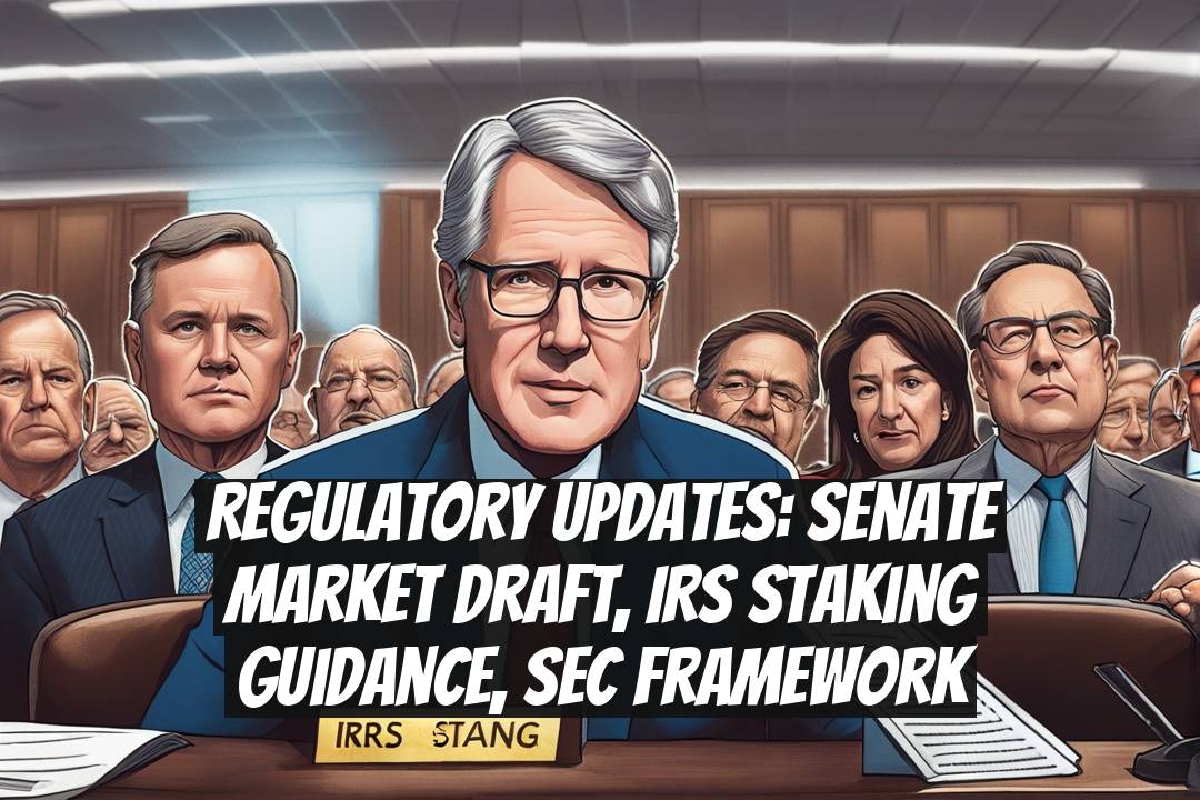 Regulatory updates: Senate market draft, IRS staking guidance, SEC framework