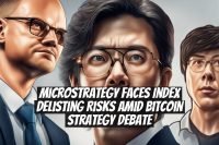 MicroStrategy Faces Index Delisting Risks Amid Bitcoin Strategy Debate