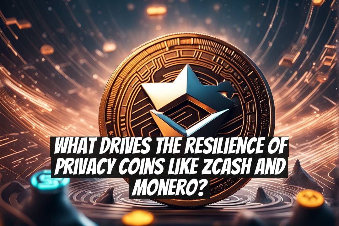 What drives the resilience of privacy coins like Zcash and Monero?
