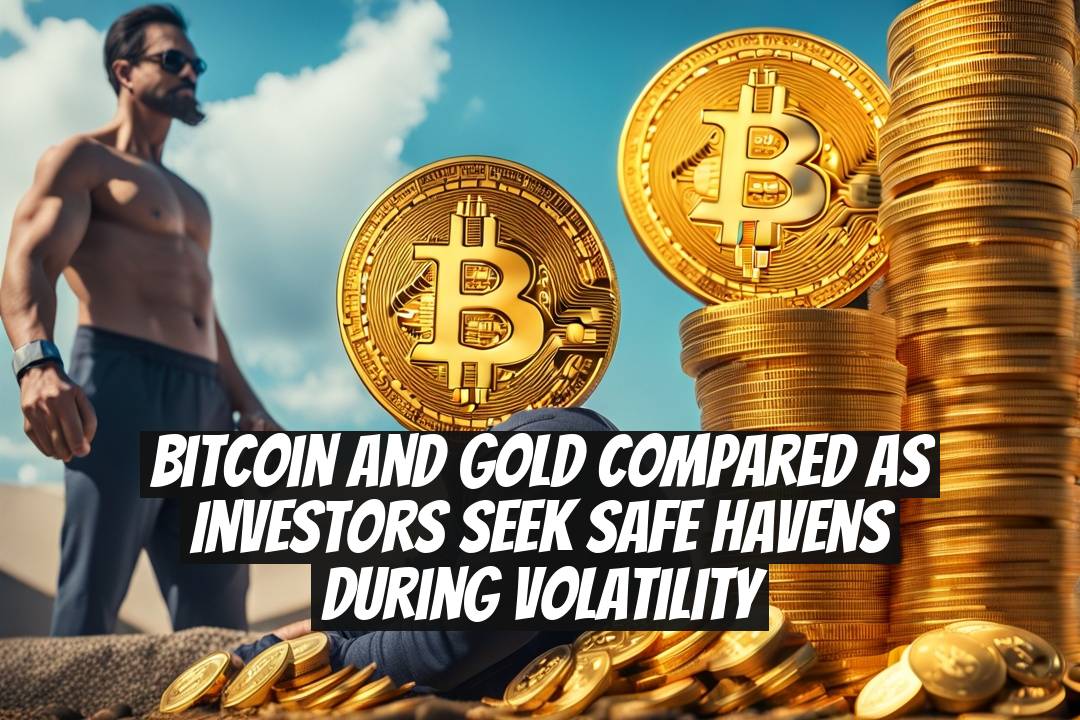Bitcoin and gold compared as investors seek safe havens during volatility