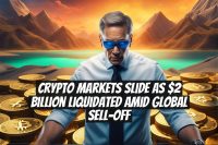 Crypto Markets Slide as $2 Billion Liquidated Amid Global Sell-Off