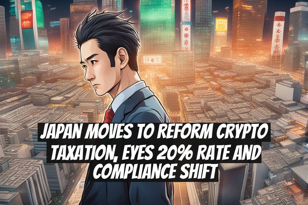 Japan Moves to Reform Crypto Taxation, Eyes 20% Rate and Compliance Shift