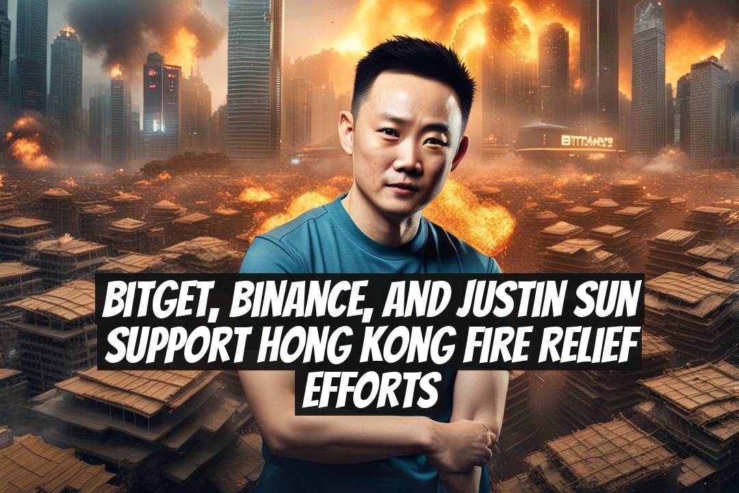 Bitget, Binance, and Justin Sun support Hong Kong fire relief efforts