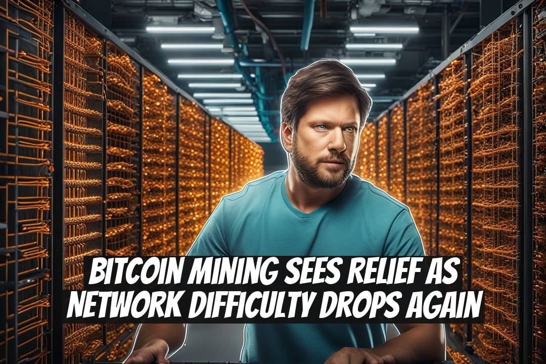 Bitcoin Mining Sees Relief as Network Difficulty Drops Again
