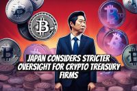 Japan Considers Stricter Oversight for Crypto Treasury Firms