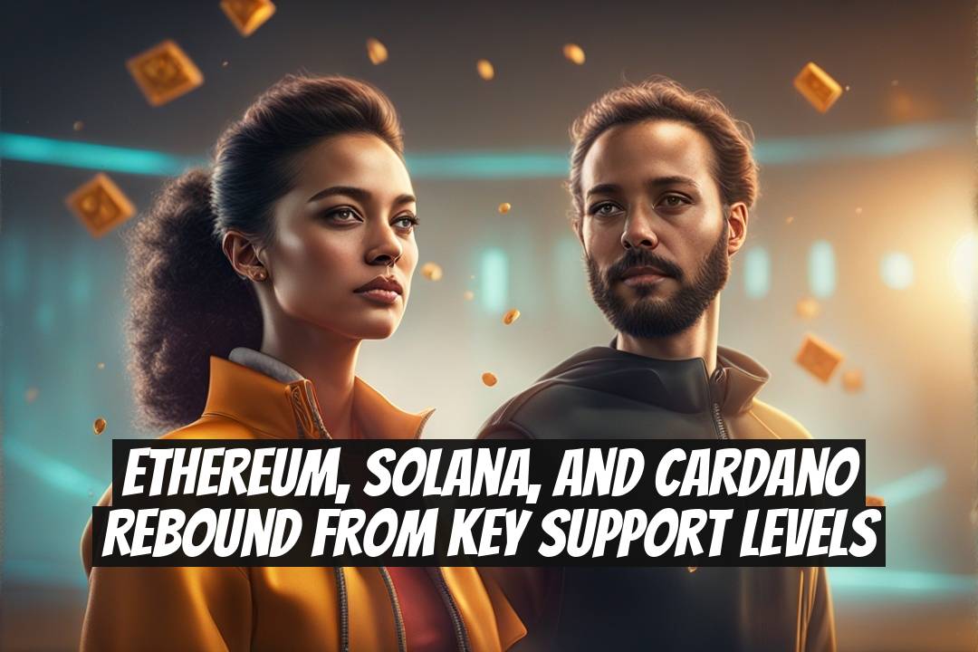 Ethereum, Solana, and Cardano Rebound from Key Support Levels