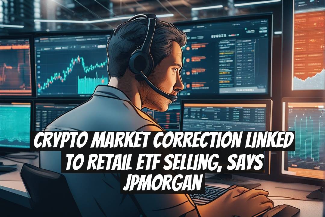 Crypto Market Correction Linked to Retail ETF Selling, Says JPMorgan