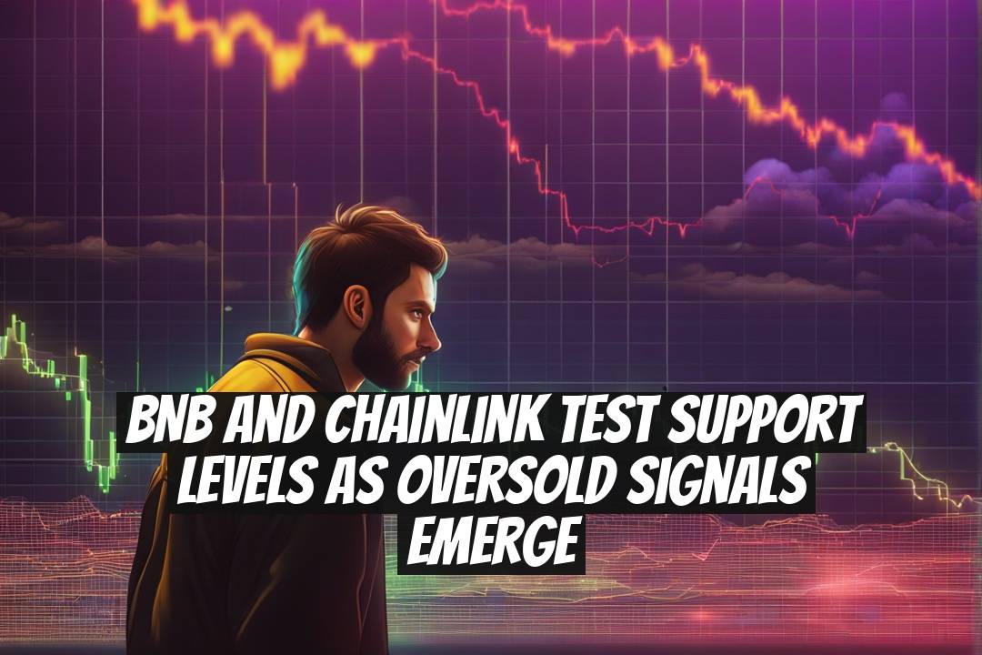 BNB and Chainlink Test Support Levels as Oversold Signals Emerge