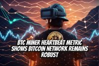 BTC miner heartbeat metric shows Bitcoin network remains robust