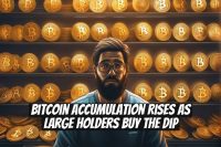 Bitcoin Accumulation Rises as Large Holders Buy the Dip
