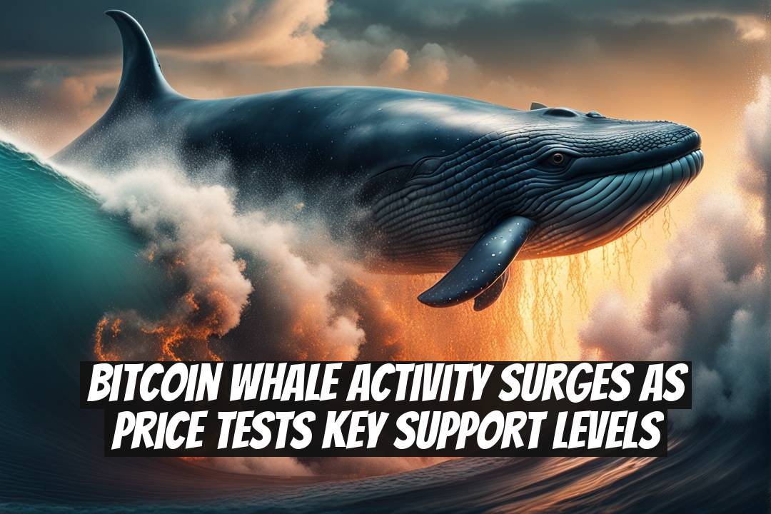 Bitcoin Whale Activity Surges as Price Tests Key Support Levels