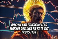 Bitcoin and Ethereum Lead Market Declines as Rate Cut Hopes Fade