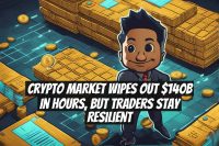 Crypto Market Wipes Out $140B in Hours, But Traders Stay Resilient