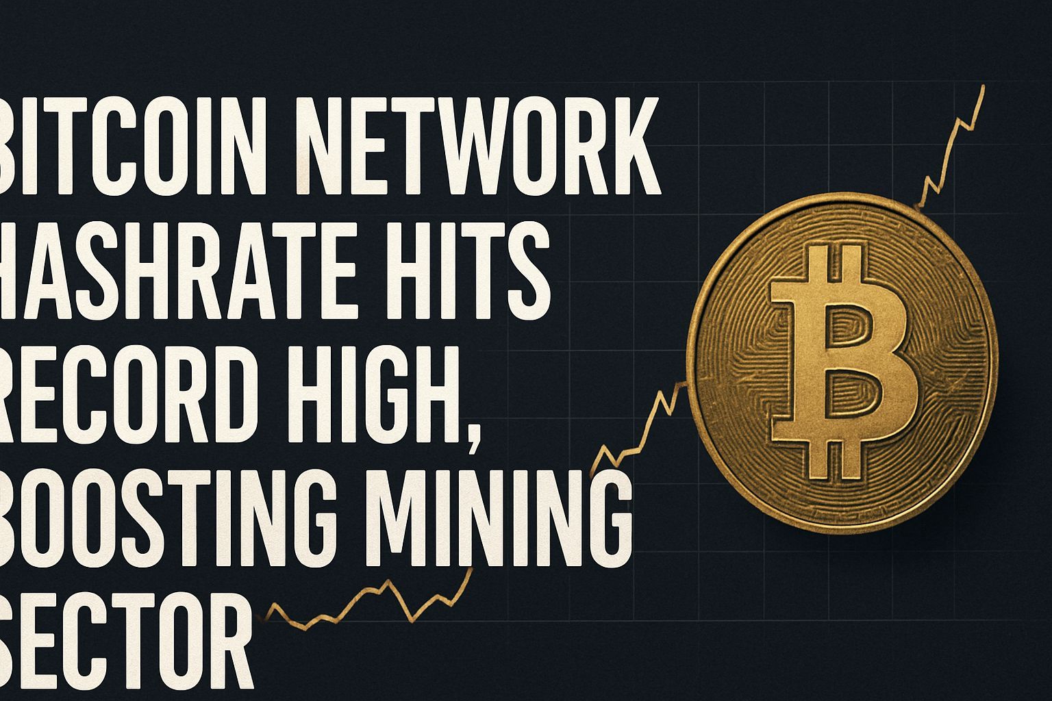 Bitcoin network hashrate hits record high, boosting mining sector