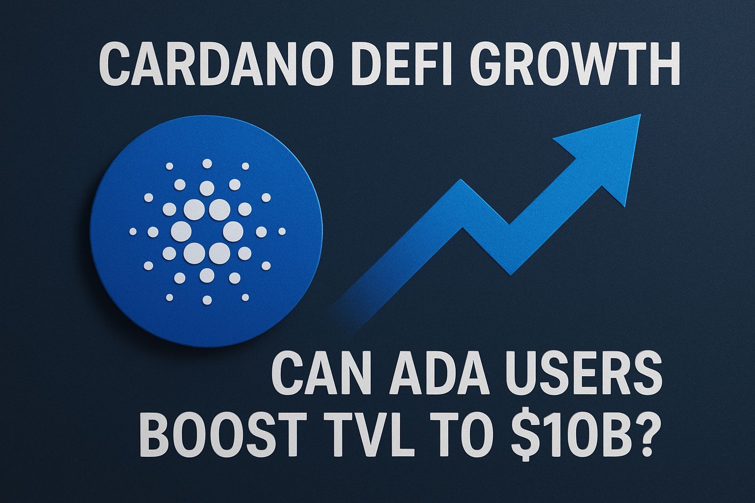 Cardano DeFi Growth: Can ADA Users Boost TVL to $10B?