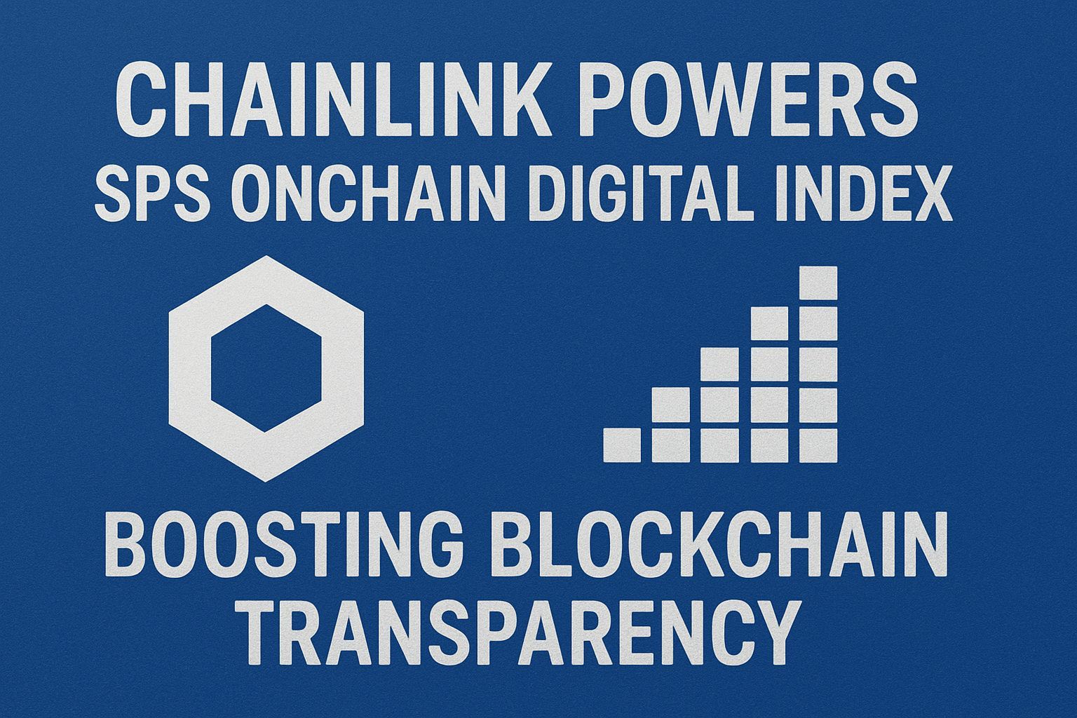 Chainlink powers S&P’s onchain digital index, boosting blockchain transparency