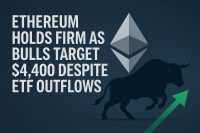 Ethereum holds firm as bulls target $4,400 despite ETF outflows