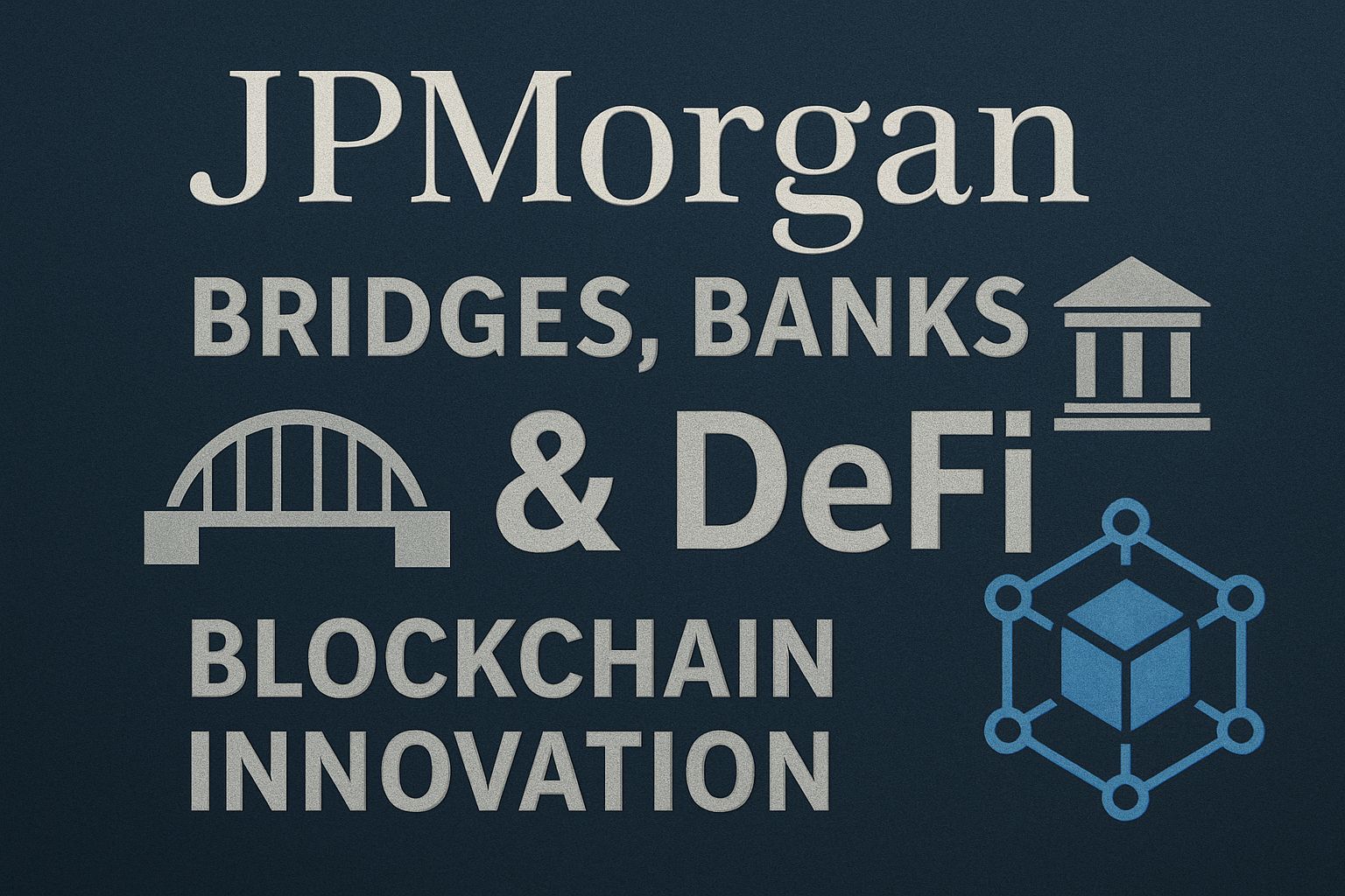 JPMorgan Bridges Banks and DeFi with Blockchain Innovation