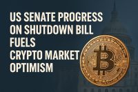 US Senate Progress on Shutdown Bill Fuels Crypto Market Optimism