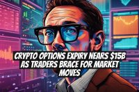 Crypto Options Expiry Nears $15B as Traders Brace for Market Moves