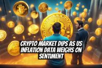 Crypto Market Dips as US Inflation Data Weighs on Sentiment