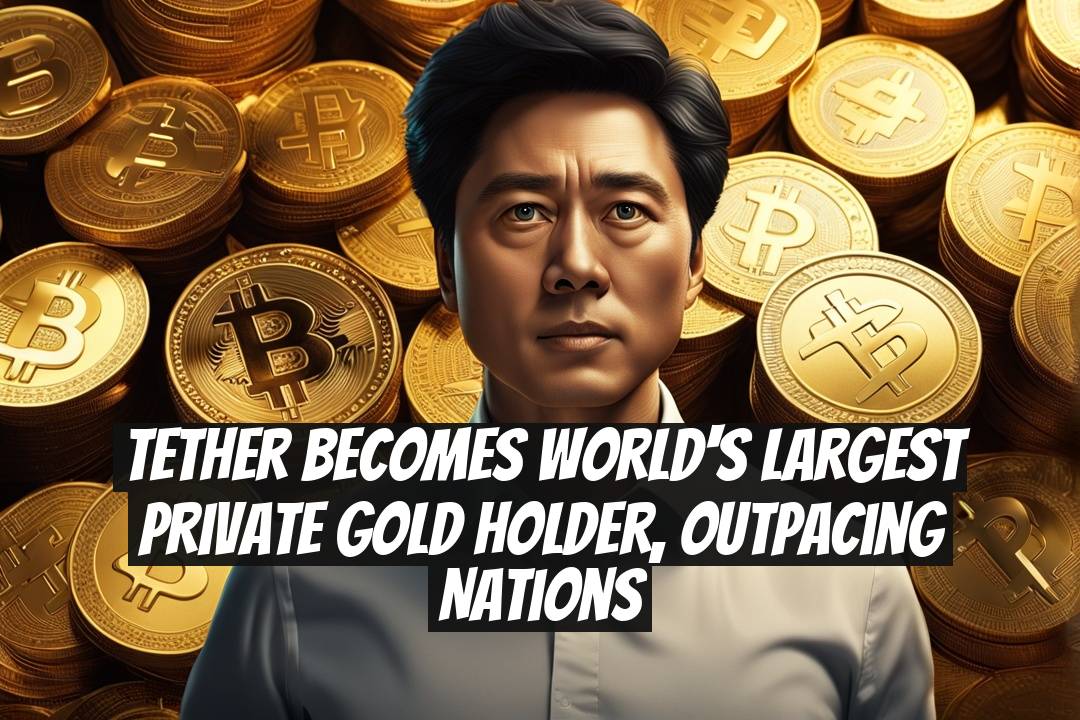 Tether Becomes World's Largest Private Gold Holder, Outpacing Nations