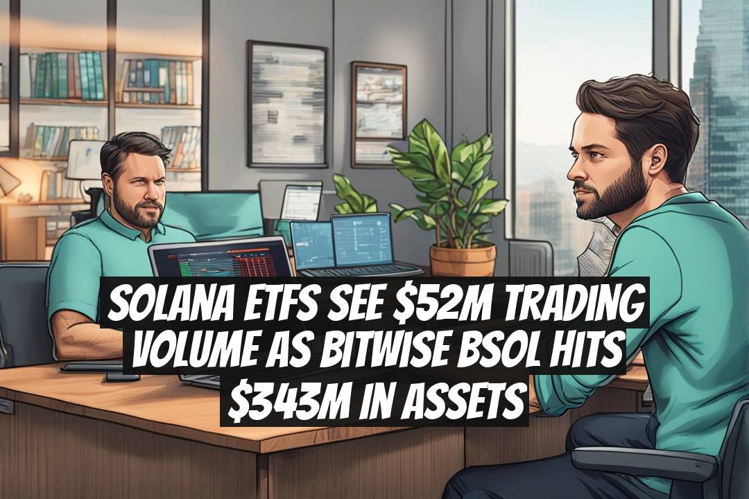 Solana ETFs See $52M Trading Volume as Bitwise BSOL Hits $343M in Assets
