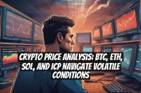 Crypto Price Analysis: BTC, ETH, SOL, and ICP Navigate Volatile Conditions