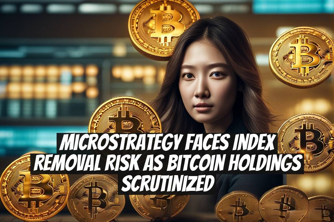 MicroStrategy Faces Index Removal Risk as Bitcoin Holdings Scrutinized