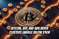 Bitcoin, XRP, and ADA Buyer Clusters Emerge Below $90K