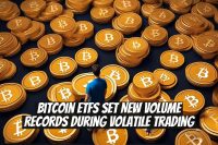 Bitcoin ETFs Set New Volume Records During Volatile Trading