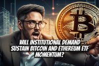 Will Institutional Demand Sustain Bitcoin and Ethereum ETF Momentum?