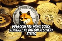 Dogecoin and Meme Coins Struggle as Bitcoin Recovery Stalls