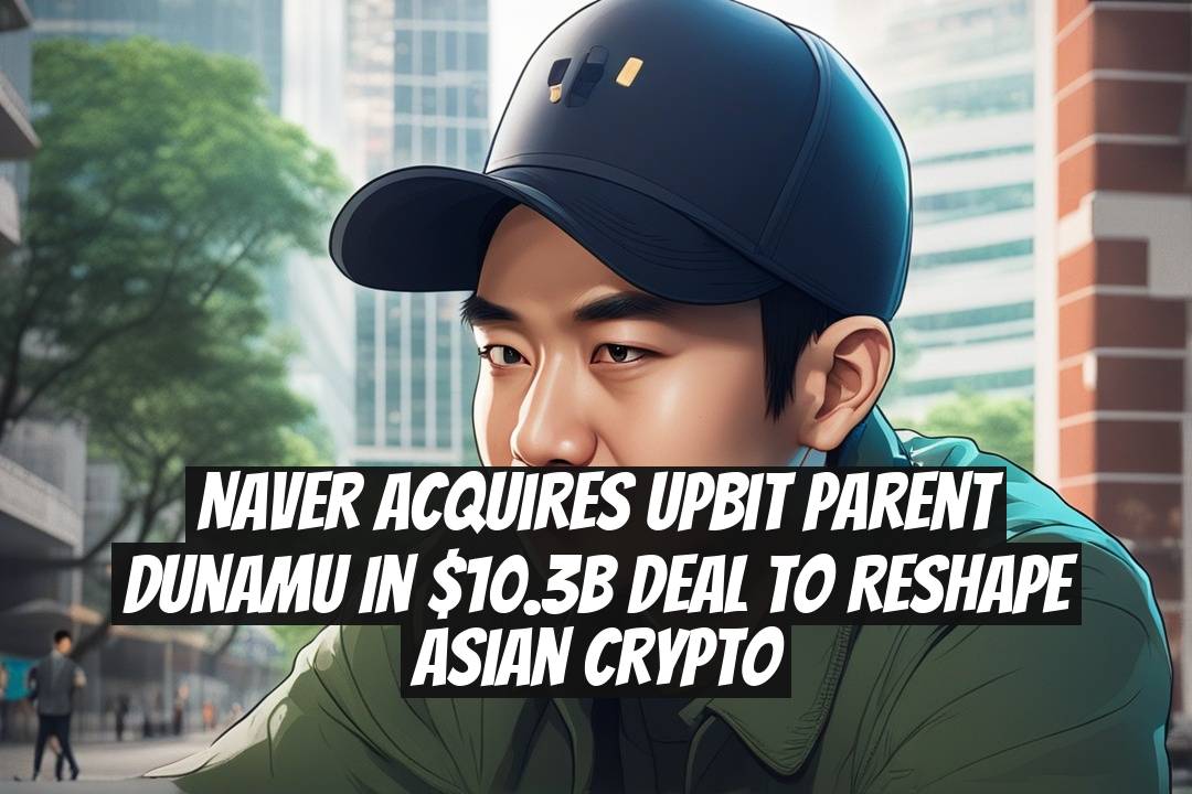 Naver Acquires Upbit Parent Dunamu in $10.3B Deal to Reshape Asian Crypto