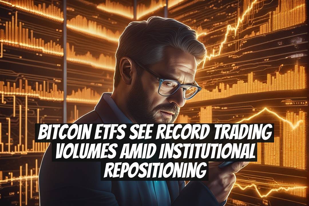 Bitcoin ETFs see record trading volumes amid institutional repositioning