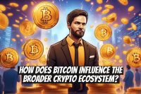 How does Bitcoin influence the broader crypto ecosystem?