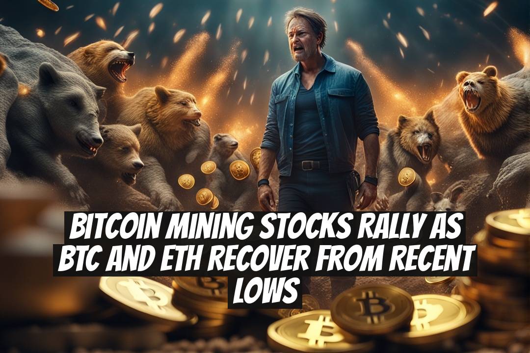 Bitcoin mining stocks rally as BTC and ETH recover from recent lows