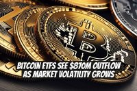 Bitcoin ETFs See $870M Outflow as Market Volatility Grows
