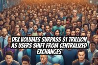 DEX volumes surpass $1 trillion as users shift from centralized exchanges