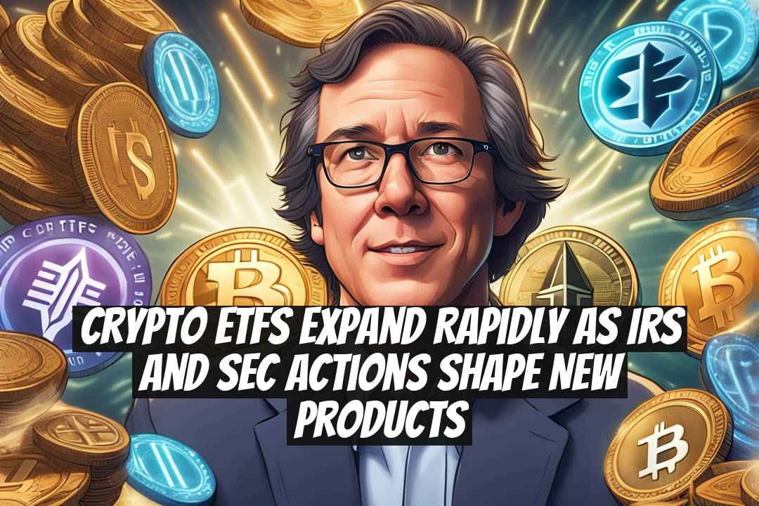 Crypto ETFs expand rapidly as IRS and SEC actions shape new products