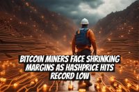 Bitcoin Miners Face Shrinking Margins as Hashprice Hits Record Low