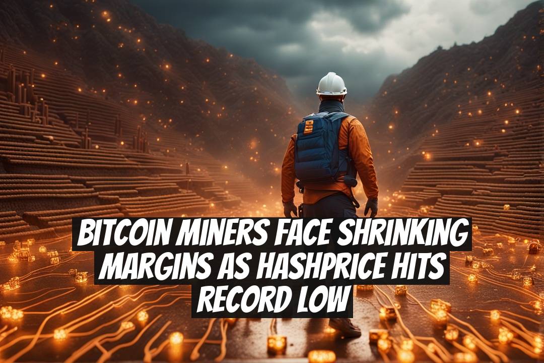 Bitcoin Miners Face Shrinking Margins as Hashprice Hits Record Low