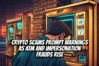 Crypto scams prompt warnings as ATM and impersonation frauds rise