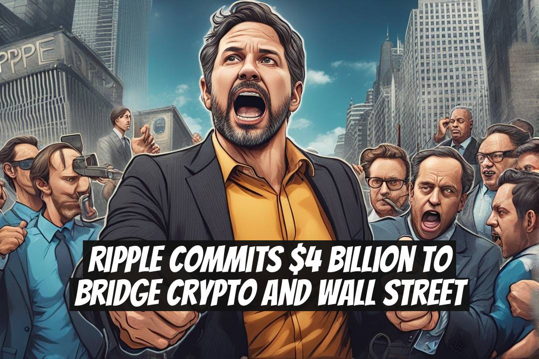 Ripple Commits $4 Billion to Bridge Crypto and Wall Street