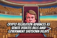 Crypto regulation advances as Senate debates bills amid government shutdown delays