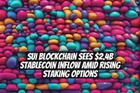 Sui blockchain sees $2.4B stablecoin inflow amid rising staking options