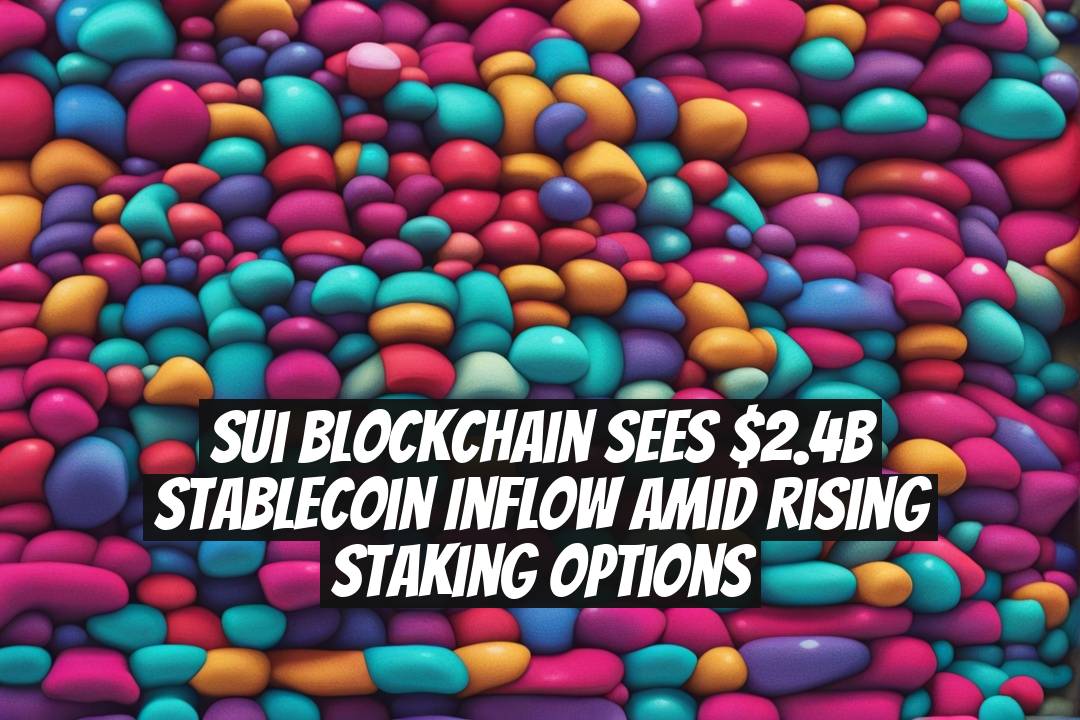Sui blockchain sees $2.4B stablecoin inflow amid rising staking options